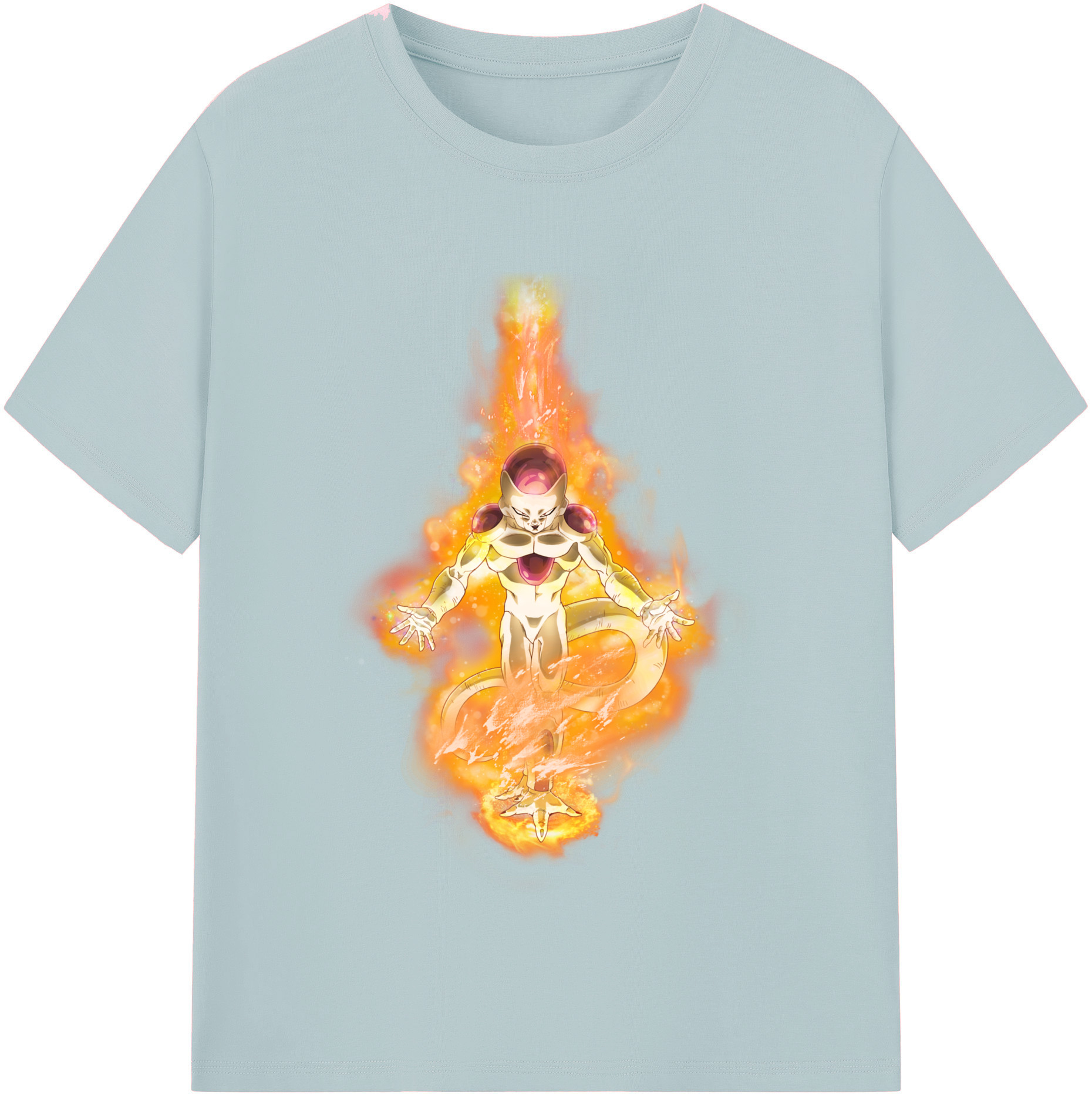 （画像用） ドラゴンボール フリーザ DRAGON BALL Frieza 綿100％半袖Tシャツ（フロントプリント）